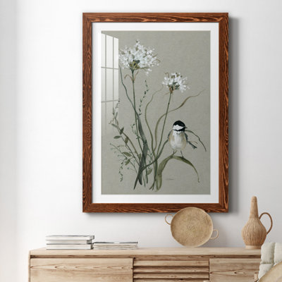 " Bouquet of Grace Bird II " Color Photography Painting