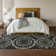 Premium Machine Washable Prisco Black Rug