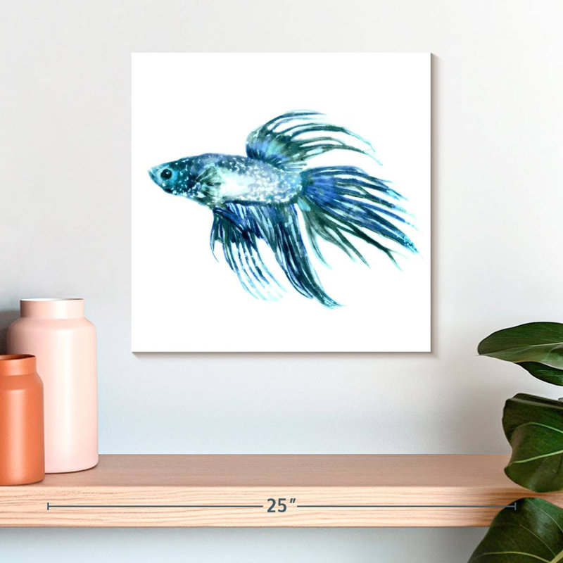Crowle Fish IV, 16" H x 16" W