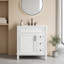 Ensemble de meuble-lavabo autoportant 30 po avec comptoir en céramique 30 po