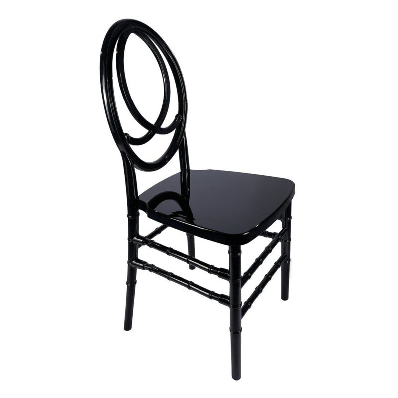 ToughResin Infinity Dining Chair by Chivari, Black