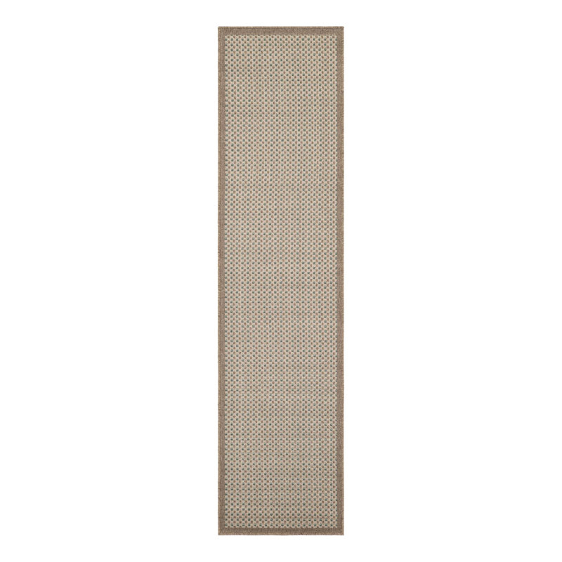 Gourlie Indoor/Outdoor Area Rug, Runner 2' x 8'