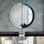 Huldar Glass Flat Wall Mirror