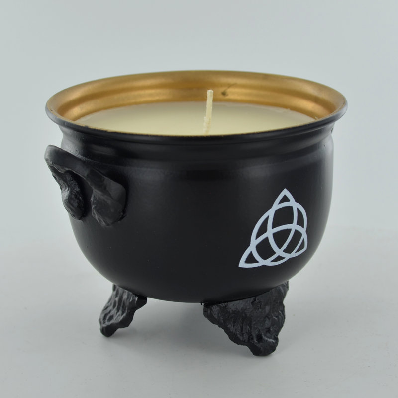 Fresh Scented Novelty Candle with Metal Holder