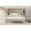 Armoire-lit en bois de pin massif avec station de charge et 2 tablettes ouvertes-1380467704-1380467711