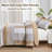 3-Piece Bohemian Stripe Quilt Set Lightweight Microfiber All Season-122938676-122938666