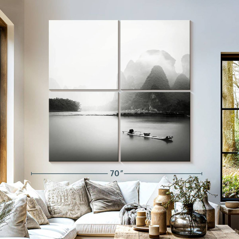 Kerrick Li River I, 57" H x 57" W
