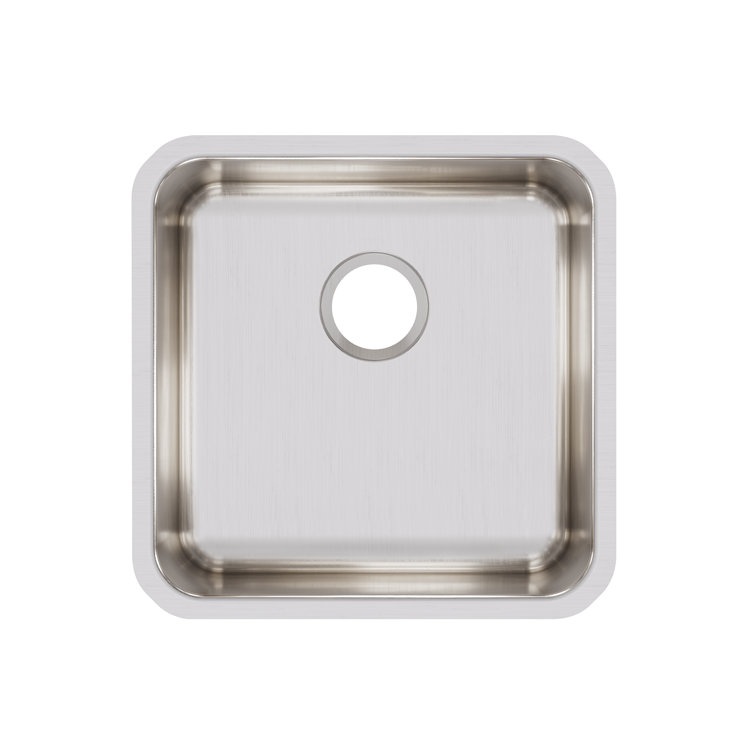Lustertone 18.5" L x 18.5" W Undermount Kitchen Sink
