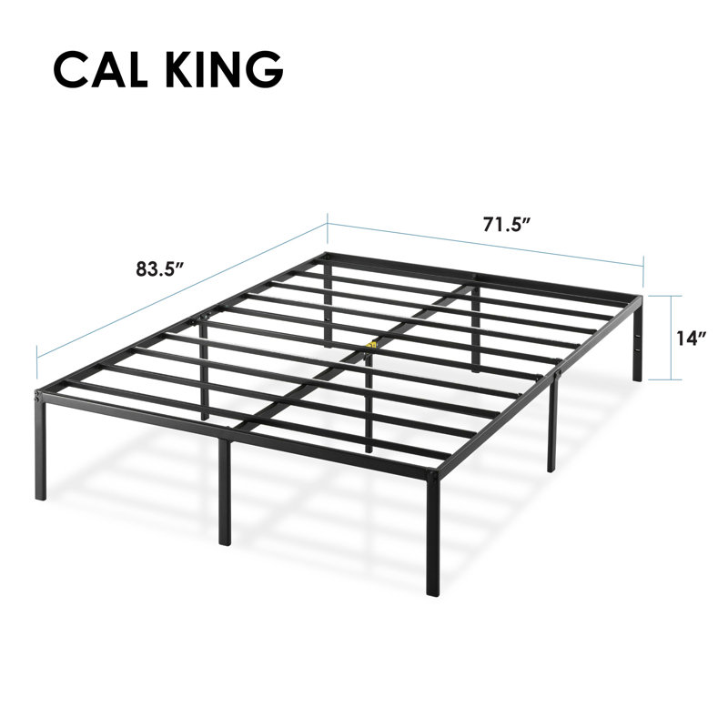 Messancy Bed, Black, Twin XL