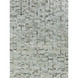 Natural Hide Cowhide Geometric Area Rug