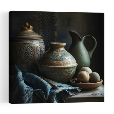 Timeless Pottery Still Wall Art Print