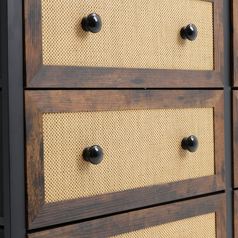 Abrahan 8 -Drawer Storage Cabinet