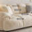Creamy retro in-line marshmallow cat scratch sofa-102830346-102830353