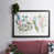 Black Floater Framed Canvas
