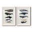 Baleine graphique I - ensemble de 2 cadres photo-1023591133-966349126-966349135