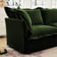Fauteuil avec 1 coussin à haut dossier, 2 coussins décoratifs et un grand coussin de rembourrage respirant,-1822143128