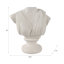 Sculpture Buste Papier Bois Mache MDF Drapé Classique Forme Du Corps Home Office Chambre Salon Décor - 16 "Ivoire