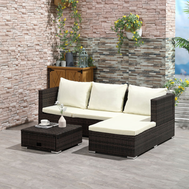 Rattan Sofa Set