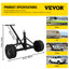 Chariot à roulettes ajustable, capacité de 1500 lb, chariot à roulettes de 25,6 po à 33,5 po