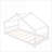 Twin Size Pinewood Plywood House Platform Bed, No Box Spring Required, 250lbs Weight Capacity, White for Bedroom-1195853319
