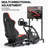 Anman Sim Racing Cockpit TV Stand & Seat Fit Logitech G920 Thrustmaster Xbox, Not Include Steering wheel & Wheels & Pedals and Shifter Handbrake
