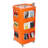 Chariot de rangement à 3 niveaux avec 4 tiroirs et roulettes - H 31,1 po x l 14,17 po x P 14,17 po-107927673