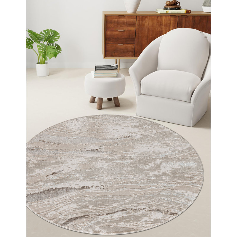 Solid Colour Area Rug, Rectangle 120 x 170 cm