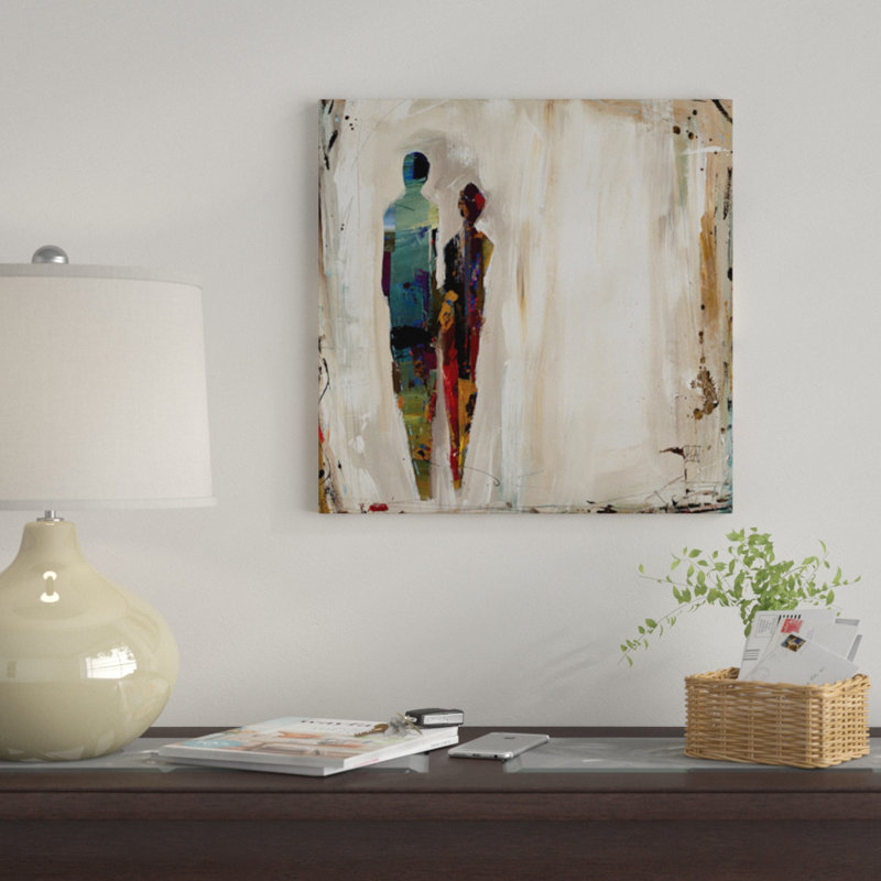 « impression », reproduction sur toile, H 26 po x l 26 po x P 1,5 po, Pas de tapis, Toile tendue