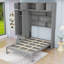 Lit escamotable avec armoire, tablettes et garde-robe Murphy-2019863198