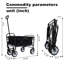 Chariot de chariot pliable Minimeetall Extention
