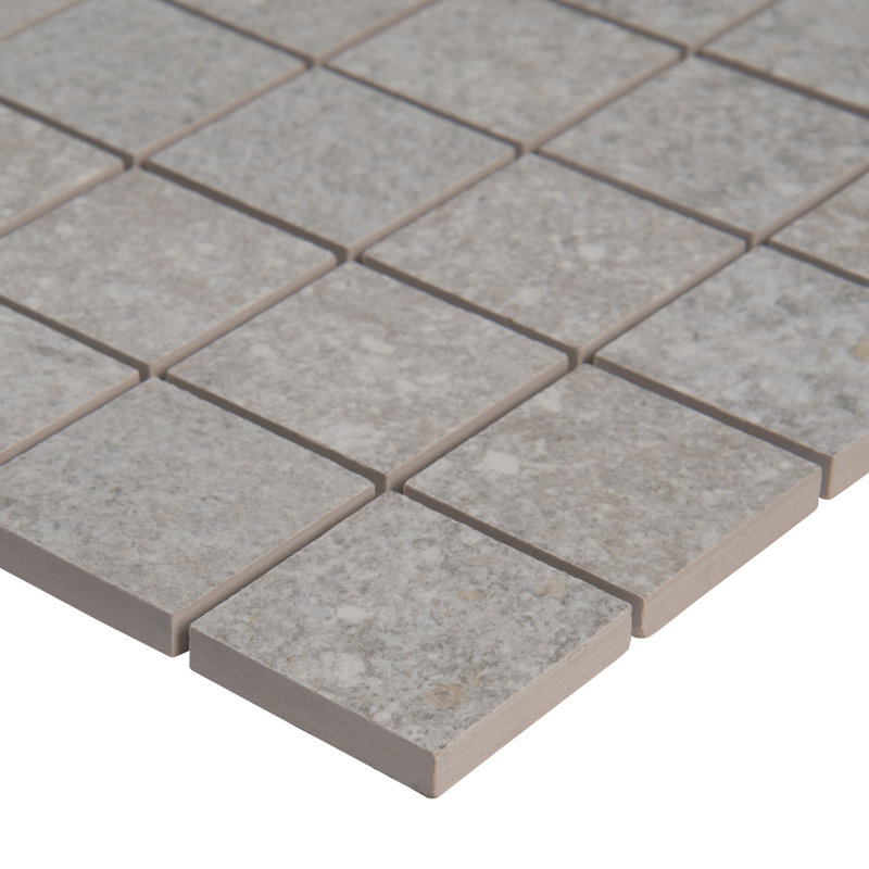 Carreau de mosaïque de plancher et de mur en porcelaine mate 2 po x 2 po Brixstyle Nexel, Aurène