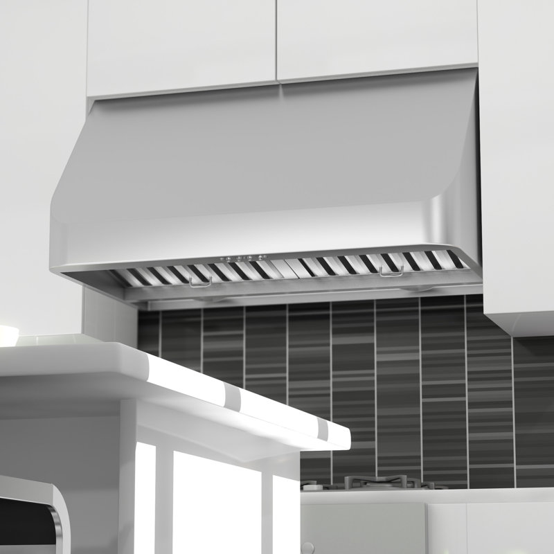 ZLINE 60" Ducted Vent Under Cabinet Range Hood in Stainless Steel