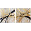 Décoration murale glamour sur toile glamour doré par Art Remedy-115979756-115979763