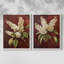 Série FLORAL CXCVI - reproduction encadrée de qualité supérieure - prête à être accrochée - aucun clou requis - aucun clou requis-59523964-59523200
