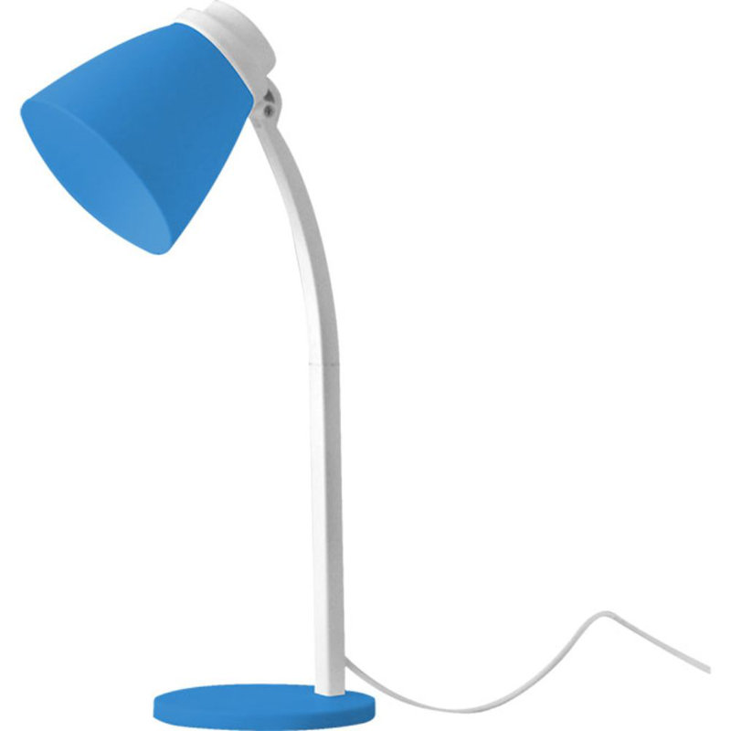 Metal Desk Lamp, Blue