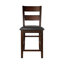 Dining Set Pc Counter Height Table With Extension Leaf And X Wood Frame Counter Height Chairs Transitional  Furniture-46920815