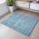 Premium Machine Washable Jamestown AMF1083 Damask Rug