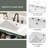 Bathroom Vanity With Rectangle Ceramic Sink