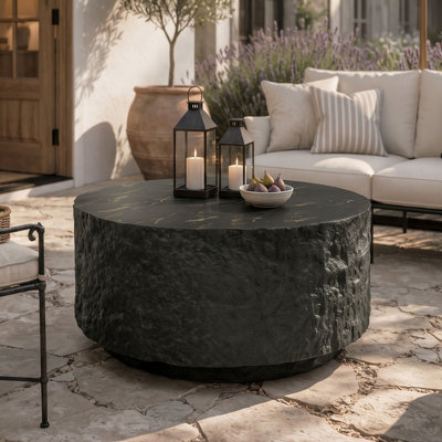 Ridge Concrete Top Coffee Table