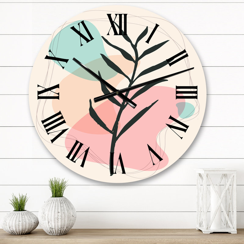 Horloge murale Minimal Boho, Moyen