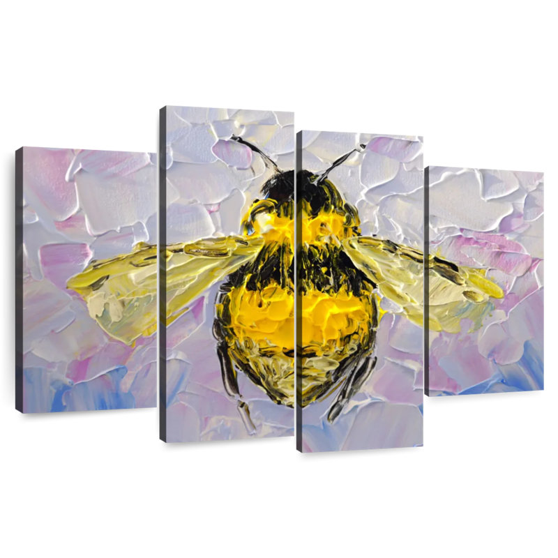 Brampt Abstract Bee, 32" H x 52" W