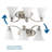 Jilliann 3 - Light Dimmable Vanity Light-89588566-89588565
