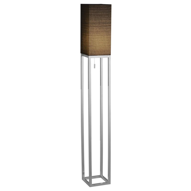 Fircrest 150.5cm Column Floor Lamp, Anthracite