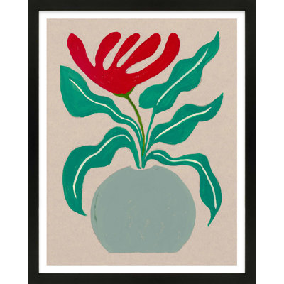 Trippy Tulip Painting by Andrea Stokes