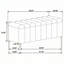 Banc d'appoint rembourré en tissu Shaundrel-1810299547