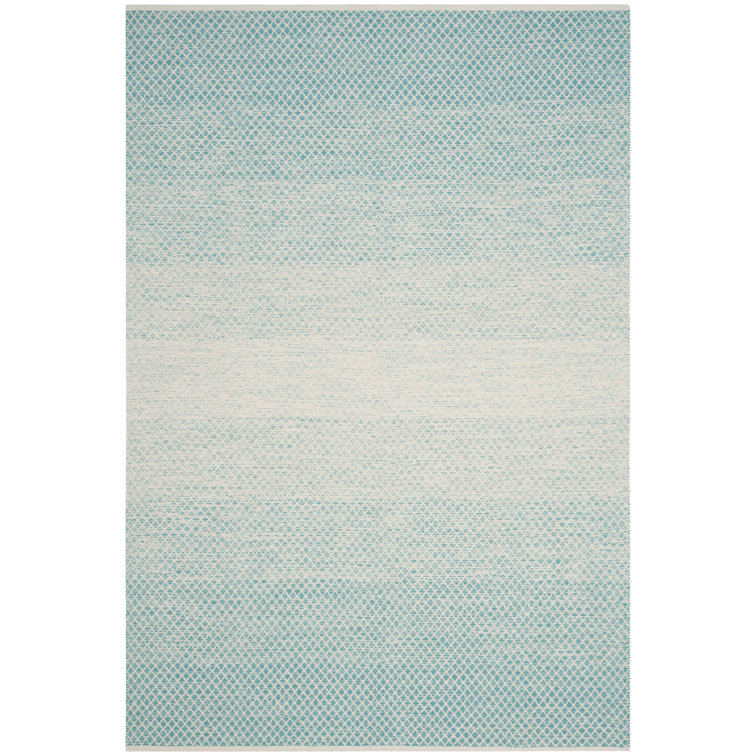 Cayman Hand Woven Cotton Geometric Rug