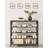 5 Tier 25 Pair 39.4" W Shoe Rack Storage-1058130642