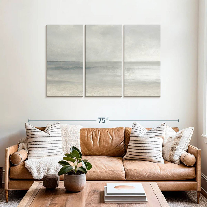 Avery Pastel Seascape II, H 36 po x l 57 po