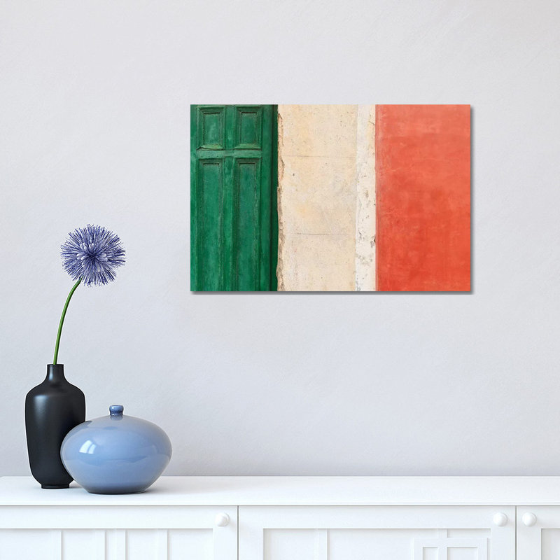«Italian Street Wall» par Beli - Photographie sur toile tendue, H 12 po x l 18 po x 1,5 po