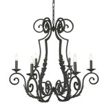 Siena 6 - Light Candle Style Empire Chandelier
